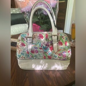 Vintage Naturalize Floral Shoulder Bag